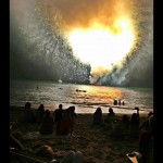 SMOKE ON THE WATER ( & CRAZY PEOPLE IN THE WATER) photo by BROOKE BOHM