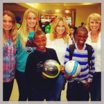 PICKING UP THE TWINS WITH THEIR HOST MOM BROOKE BOHM and HER GIRLS