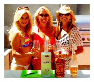 3 BOTTLES, 3 BOTTLED BLONDES on LABOR DAY