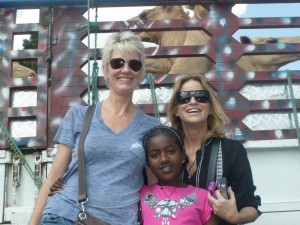 7 CAMELS on a FLATBED TRUCK with Laurie Dugan & Atsede