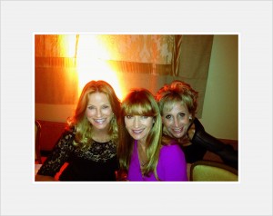 NOTE TO SELF when taking a photo with JANE SEYMOUR put on more (or at least some) MAKE UP.. Jane, me & our friend KIM ZUCKER