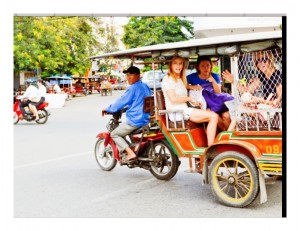 TAKING A TUK TUK