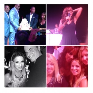 HOLLY and MAGIC (and MARCUS, RODNEY, DAVID and DEEDEE)  on a magical night.