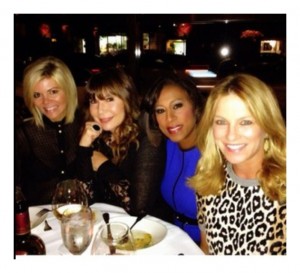 PAT, ANA, LESLIE and me.
