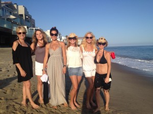 With Karen, Maureen, Brooke, Me, Dayna & in her bikini...Kelli.
