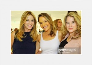 Lipstick Angels co-founder Renata Helfman and my sister Maureen.