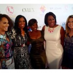 With Nicole Ari Parker, Areva Martin, VanessaBell Calloway & Pat Harvey at the Pink Pump.