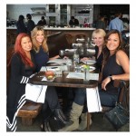 Melanie, Connie, Karen & I. Before I started to freak that we'd be late! I know me...on time. That's how much I love U2.