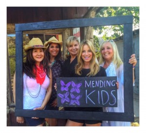 NATALIE TOMLINSON, DEBORAH ZARA KOBYLT & friends at MENDING KIDS EVENT