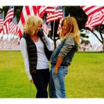 LAUGH LIKE YOUR LIFE DEPENDS ON IT...BEACUSE IT DOES. With BROOKE BOHM at 9/11 PEPPERDINE FLAGS.