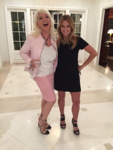 AT LIPSTICK ANGELS fundraiser With TINA HILLSTROM