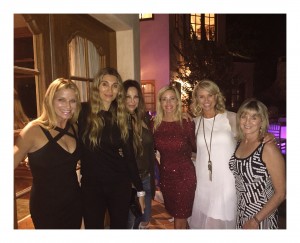 AT CAMILLE GRAMMER'S FUNDRAISER