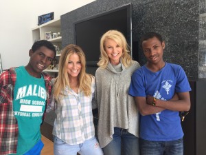 With BROOKE and THE TWINS