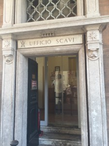 ONLY PHOTO ALLOWED ON SCAVI TOUR.