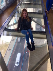 YES, they let you sit on top of TOWER BRIDGE