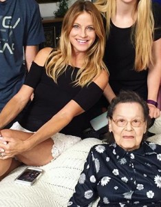 With my fabulous Aunt I
