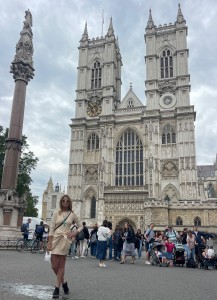 Church girl. Westminster Abbey.